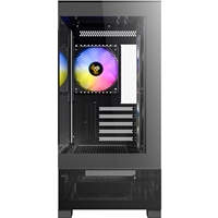 ANTEC CX500M Micro Tower Gaming Case, Black, ARGB, 2  x USB 3.0 / 1 x USB Type-C, Tempered Glass Side Panel, Micro-ATX/ITX - Image 6