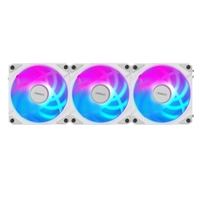 Gigabyte AORUS EZ Chain Fan 120 Ice 120mm ARGB Fans with Easy Daisy-Chain Setup 3-Pack White - Image 4