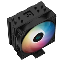 DeepCool AG400 Black ARGB V2 CPU Air Cooler, 120mm PWM Fan, 4 Direct Touch Heat Pipes, Addressable RGB, LGA1851/1700/1200, AM5/AM4 Compatible, High-Performance Single Tower Cooler - Image 5