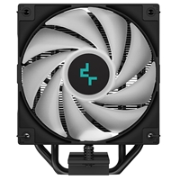 DeepCool AG400 Black ARGB V2 CPU Air Cooler, 120mm PWM Fan, 4 Direct Touch Heat Pipes, Addressable RGB, LGA1851/1700/1200, AM5/AM4 Compatible, High-Performance Single Tower Cooler - Image 6