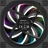 DeepCool FL12 120mm PWM 3 Pack Reverse Fan - High Performance, Low Noise, Fluid Dynamic Bearing, 36 ARGB LEDs, 500-2150 RPM, 55 CFM Airflow, 4-Pin PWM Control - Image 7