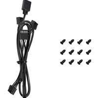 DeepCool FL12 120mm PWM 3 Pack Reverse Fan - High Performance, Low Noise, Fluid Dynamic Bearing, 36 ARGB LEDs, 500-2150 RPM, 55 CFM Airflow, 4-Pin PWM Control - Image 8