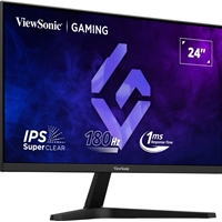 Viewsonic VX24G1-HD 24 Inch Full HD IPS Gaming Monitor, 1920x1080 resolution, 180Hz, HDMI, DisplayPort, 1ms, Freesync, VESA - Image 4