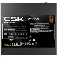 Antec CSK DC 750W PSU, 80+ Bronze, Fully Wired, Antec's 5-year warranty - Image 5