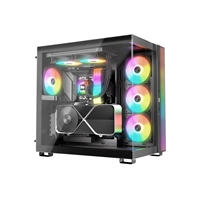 be quiet! Pure Loop 3 LX Liquid CPU Cooler, Universal Socket, 240mm Radiator, 2 x Light  Wings LX PWM High Speed, Stylish ARGB cooling block featuring 10 included lighting foils, 3-year manufacurer's warranty. - Image 4