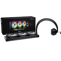 be quiet! Pure Loop 3 LX Liquid CPU Cooler, Universal Socket, 360mm Radiator, 3 x Light  Wings LX PWM High Speed, Stylish ARGB cooling block featuring 10 included lighting foils, 3-year manufacurer's warranty. - Image 6