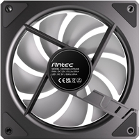 Antec Vision 120mm Reverse ARGB - 3 PK, Black, Up to 1500RPM, 37.2CFM Airflow, 27.5dB Max, 4-pin ARGB 3-pin - Image 6