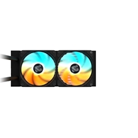 GIGABYTE GP-GIGABYTE Gaming 240 All-in-One Liquid CPU Cooler with 240mm Radiator, ARGB Lighting, Teflon Tubing and Magnetic Rotating Cover - Image 5