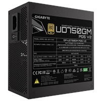 GIGABYTE GP-UD750GM 850W V2, 80 Plus Gold Certified Fully Modular Power Supply, PCIe Gen 5.1, 80 PLUS Gold, Fully Modular Design, 120mm Fan, ATX 3.1 compatible, UK Plug - Image 7