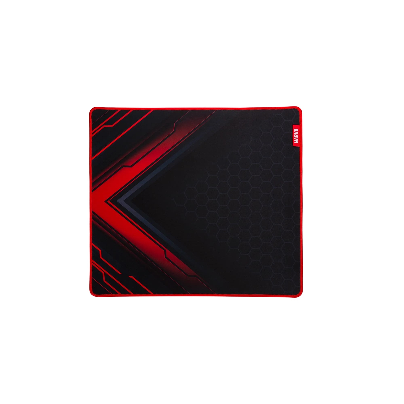 Marvo Scorpion G55 Blaze M Medium Size Non-Slip Microfibre Gaming Surface Mat (Black) - Image 3