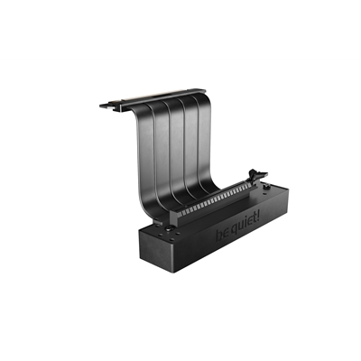 be quiet! BGA12 PCIe 4.0 Riser Cable - 200mm Vertical GPU Mount with Foam Support Base - High-Speed Flexible Extension for Graphics Cards - Black - Image 2