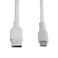 Lindy 31327 2m USB-A (M) 2.0 To Lightening (M) MFi Certified 480Mbps Cable - White - Image 6