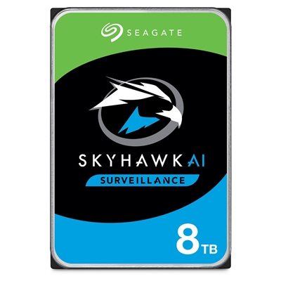 Seagate SkyHawk Surveillance AI 8TB 3.5" 7200RPM 256MB Cache SATA III Internal Hard Drive - Image 2