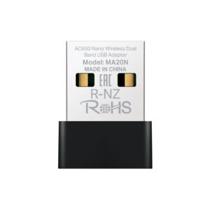 Mercusys MA20N AC650 Nano Wi-Fi USB Adapter - Image 3