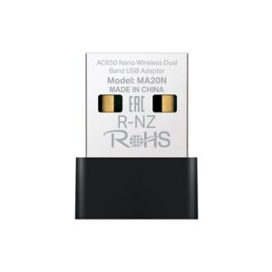 Mercusys MA20N AC650 Nano Wi-Fi USB Adapter - Image 2