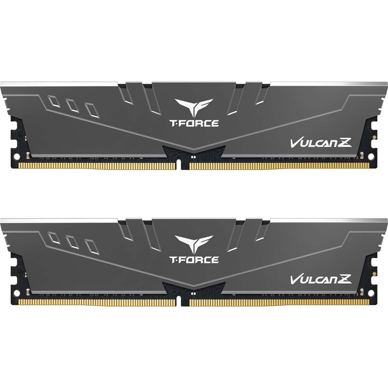 Team T-Force Vulcan Z 64GB Silver Heatsink (2 x 32GB) DDR4 3200MHz DIMM System Memory - Image 3