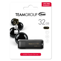 Team C175 32GB USB 3.1 Black USB Flash Drive - Image 4