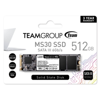 Team MS30 (TM8PS7512G0C101) 512GB, M.2 Sata Interface, PCIe Gen3, Read 550MB/s, Write 480MB/s, 3 Year Warranty - Image 4