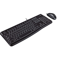 Logitech MK120 Wired Keyboard and Mouse Combo for Windows, Optical Wired Mouse, Full-Size Keyboard, USB Plug-and-Play, Compatible with PC and Laptop, QWERTY UK English Layout, Black - Image 5