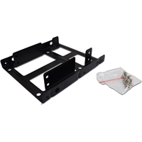 Evo Labs 2.5 INCH to 3.5 INCH Double Internal Drive Bay Adapter, Dual Metal, for 2.5 INCH SSD/HDD - Image 4