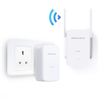 Mercusys MP510 KIT AV1000 Wireless N300 Gigabit Powerline Starter Kit (UK Plug) - Image 5