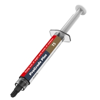 AKASA AK-T565-5G T5 Pro-Grade+ Thermal Compound Syringe, 5g, Grey, Ultra-Performance with Hybrid Silicone & Nano-Diamond Particles, Non-Curing, Non-Electrically Conductive, Includes Spreader & Cleaning Wipes - Image 5