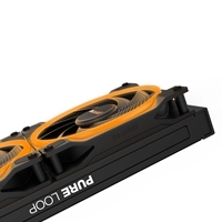 be quiet! Light Wings PWM High Speed Addressable RGB Fan, 140mm, 2200RPM, 4-Pin PWM Fan & 3-Pin ARGB Connectors, Black Frame, Black Blades, ARGB Lighting on Front & Rear - Image 5