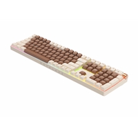 Royalaxe R108 Hot Swappable Mechanical Keyboard, Full Size, 110 Keys, 2.4GHz, Bluetooth 5.0 or Wired Connection, TTC Golden-Pink Switches, RGB, Windows and Mac Compatible - Image 5