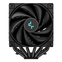 DeepCool AK620 ZERO DARK CPU Cooler, 2x120mm Fan, 1850rpm, 68.99 CFM, PWM, Aluminium Fins, Copper Heatpipes, Intel/AMD - Image 4