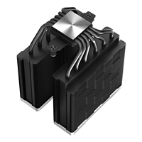 DeepCool AK620 ZERO DARK CPU Cooler, 2x120mm Fan, 1850rpm, 68.99 CFM, PWM, Aluminium Fins, Copper Heatpipes, Intel/AMD - Image 6