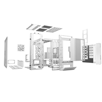 be quiet! Dark Base Pro 901 Full Tower Gaming PC Case, White, 4x USB 3.2 Type A, Interchangeable Top Cover and Front Panel, Touch Sensitive Controller, 3x Silent WIngs 4 PWM Fans, ARGB Lighting - Image 7