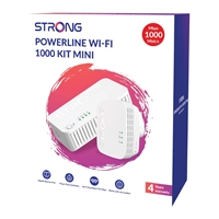 Strong POWERWF1000DUOMINIUK AV1000 Mini WI-FI Powerline Kit (2 Pack) - Image 6