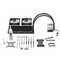 be quiet! Light Loop 240mm Liquid Cooler - High-Performance ARGB All-in-One Water Cooling System with Dual Light Wings LX PWM Fans - Image 7