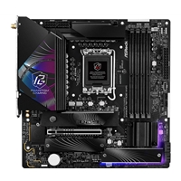 ASRock Z890M RIPTIDE WIFI PHANTOM GAMING Intel 1851 Socket Motherboard, Micro-ATX, 4x DDR5 Slots, 3x M.2 Sockets, 2x USB-C Port, Fitted I/O Shield, 2.5GbE LAN, Wi-Fi 6E, 1x DisplayPort / 1x HDMI / 2x USB-C (USB4) - Image 4