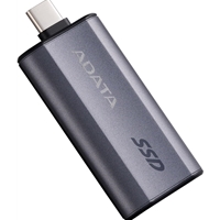 ADATA SC750 (SC750-1000G-CCBK) 1TB USB-C Portable SSD USB 3.2 Gen 2 Up to 1000 MB/s Black Titanium Compatible with Windows, iOS, Android, PlayStation, XBox & Handheld Consoles - Image 4