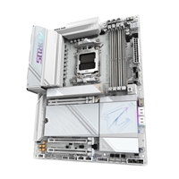 Gigabyte X870E AORUS PRO ICE AMD AM5 Socket Motherboard, ATX, 4x DDR5 Slots, 4x M.2 Sockets, 3x USB-C Port, Fitted I/O Shield, 2.5GbE LAN, Wi-Fi 7, 2x HDMI Port / 2x USB-C (USB4) - Image 6