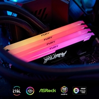 Kingston FURY Beast KF432C16BB2AK2/32 System Memory, RGB, 32GB, (2x16GB) 3200MHz, DDR4, Non-ECC - Image 4