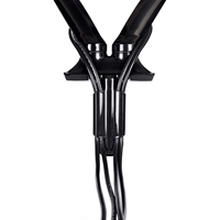 iiyama DS3002C-B1 Dual Gas Spring Monitor Arm, Desk Mount, Fits 2 x 27 Inch Flat Screens, Tilt, Swivel, Height, Rotation - Image 6