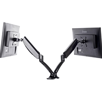 iiyama DS3002C-B1 Dual Gas Spring Monitor Arm, Desk Mount, Fits 2 x 27 Inch Flat Screens, Tilt, Swivel, Height, Rotation - Image 7