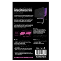 piXL 24-Inch Monitor Privacy Screen/ Privacy Filter, Anti-Glare, Anti-Peep, Anti-Static, Blackout - Image 4