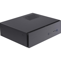 CiT S8i SFF Micro-ATX PC Case - 8.3L Compact Desktop Chassis, Brushed Front, 1 x 80mm Fan, 2 x USB 3.0, TFX PSU Support, Black - Image 6