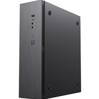 CiT S8i SFF Micro-ATX PC Case - 8.3L Compact Desktop Chassis, Brushed Front, 1 x 80mm Fan, 2 x USB 3.0, TFX PSU Support, Black - Image 8