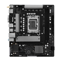ASRock H810M-X WIFI Intel Socket 1851 Motherboard, 2 x DDR5 DIMM Slots, 1 x M.2 Socket (Key E), 1 x USB 3.2 Type-C, 2.5G LAN, 802.11ac Wi-Fi Module, 1 x HDMI Port/ 1 x Display Port - Image 4