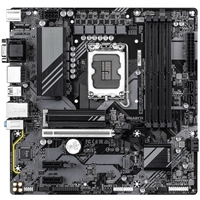 Gigabyte B760M DS3H GEN5 Intel Socket 1700 Motherboard, Micro ATX, 4x DDR5 Slots, 2x M.2 Sockets, 1x USB-C Port, 2.5GbE LAN, 1x D-Sub / 1x DisplayPort / 1x HDMI Port - Image 4