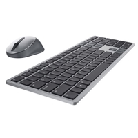 Dell KM7321W Premier Multi-Device Keyboard and Mouse Combo, 2.4GHz / Bluetooth 5.0 Wireless, 12 programmable keys for PC and Laptop, QWERTY UK English Layout, Sliver - Image 5