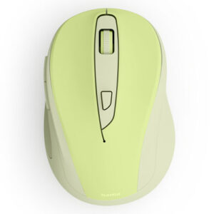 Hama WM-400 Compact Wireless Optical Mouse, 6 Buttons, 800-1600 DPI, Green