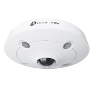 TP-LINK (InSight S655I) IR Fisheye Network Camera, 360° Coverage, Multiple Display Modes and ePTZ, Smart Detection, IP67, Two-Way Audio