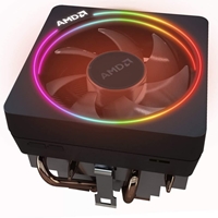 AMD Wraith Prism AM4 Socket 96mm 2700RPM PWM RGB LED OEM Fan CPU Cooler
