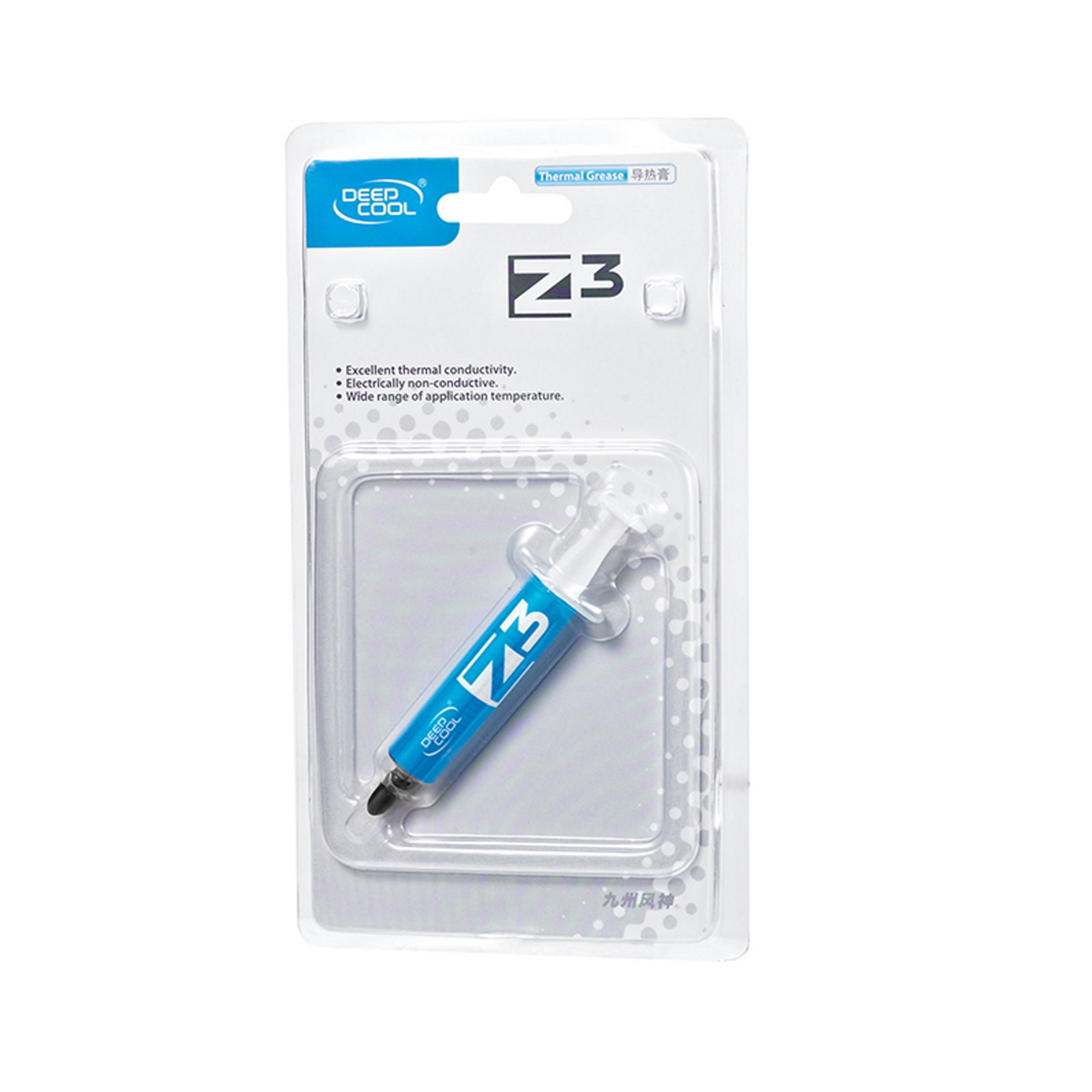 DeepCool Z3 Thermal Compound Syringe, 6.5g, Silver Grey, High Performance with Excellent Thermal Conductivity, High Compatibility for Most CPU Coolers - Image 3