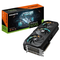 Gigabyte NVIDIA GeForce RTX 5070 Ti GAMING OC 16GB GDDR7 Graphics Card, 8960 CUDA Cores, 2588 MHz Core Clock, Triple Fan, RGB, 3x DisplayPorts / 1x HDMI Port